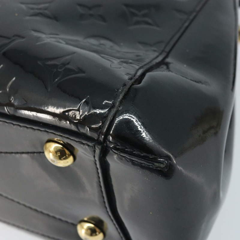 【日本直送】路易威登 Monogram Vernis Montaigne 中型手提包 Noir M50168 LV 正品 172893-16