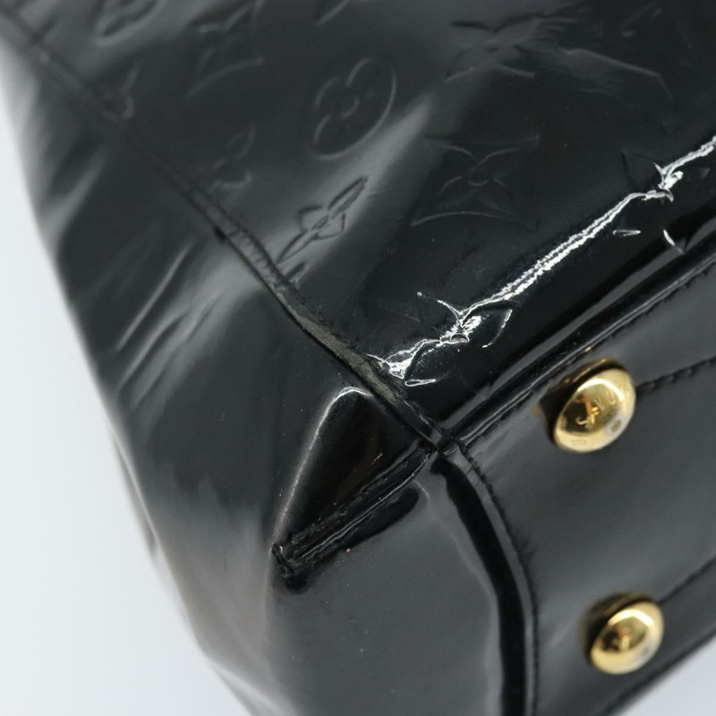 【日本直送】路易威登 Monogram Vernis Montaigne 中型手提包 Noir M50168 LV 正品 172893-17