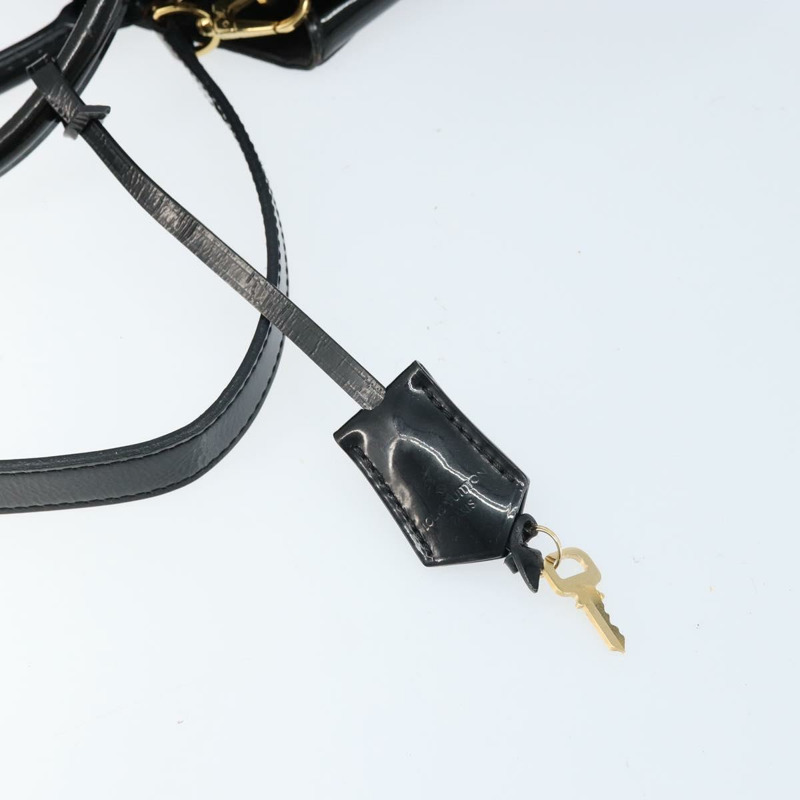 【日本直送】路易威登 Monogram Vernis Montaigne 中型手提包 Noir M50168 LV 正品 172893-18