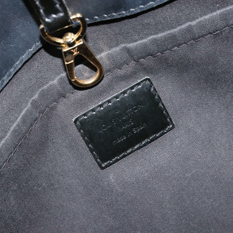 【日本直送】路易威登 Monogram Vernis Montaigne 中型手提包 Noir M50168 LV 正品 172893-19