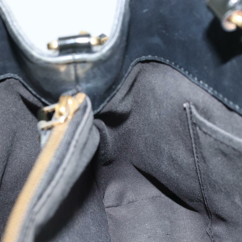 【日本直送】路易威登 Monogram Vernis Montaigne 中型手提包 Noir M50168 LV 正品 172893-21