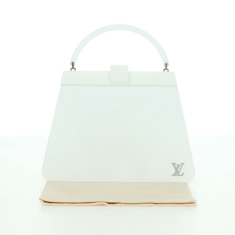 【日本直送】路易威登白色塑膠手提包 LV 正品 153794SAM-11