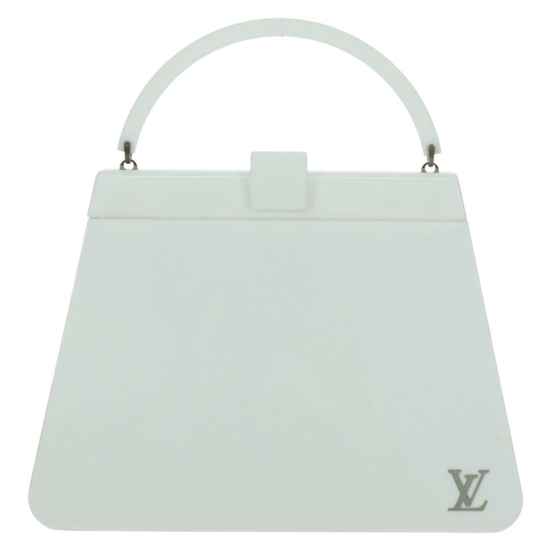 【日本直送】路易威登白色塑膠手提包 LV 正品 153794SAM-12