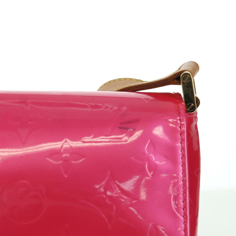 【日本直送】路易威登 Vernis Thompson Street 手袋 玫紅色 M91215 LV 正品 166943A-1