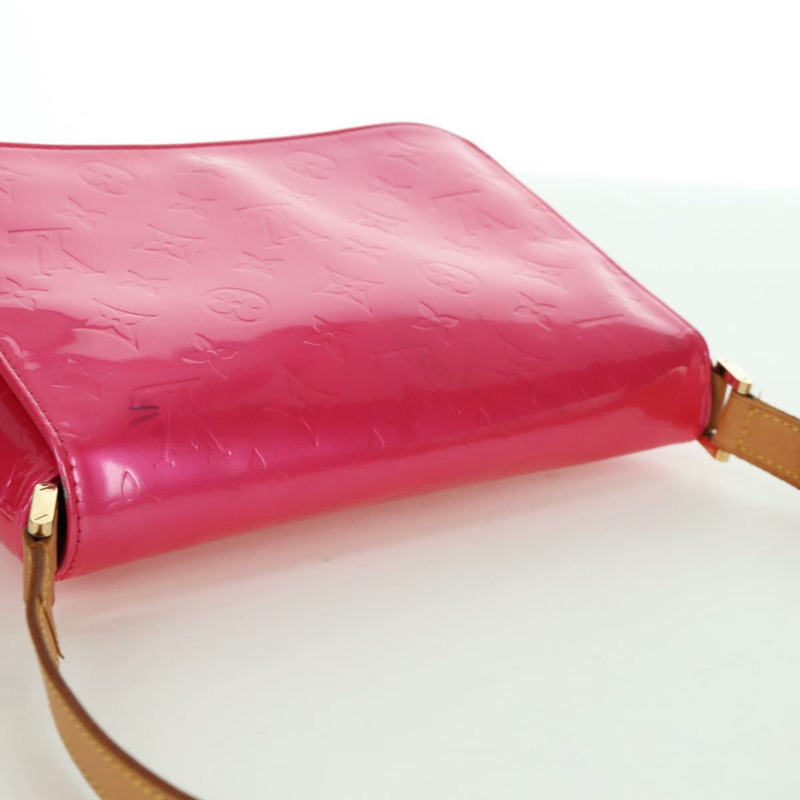 【日本直送】路易威登 Vernis Thompson Street 手袋 玫紅色 M91215 LV 正品 166943A-13