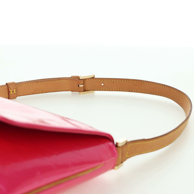 【日本直送】路易威登 Vernis Thompson Street 手袋 玫紅色 M91215 LV 正品 166943A-14