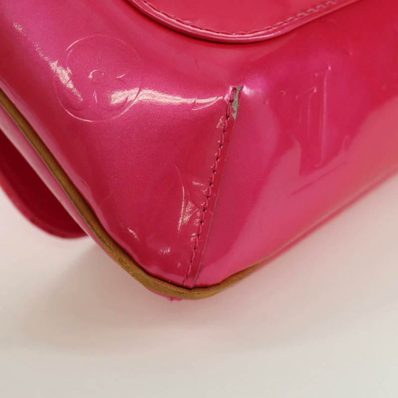 【日本直送】路易威登 Vernis Thompson Street 手袋 玫紅色 M91215 LV 正品 166943A-18