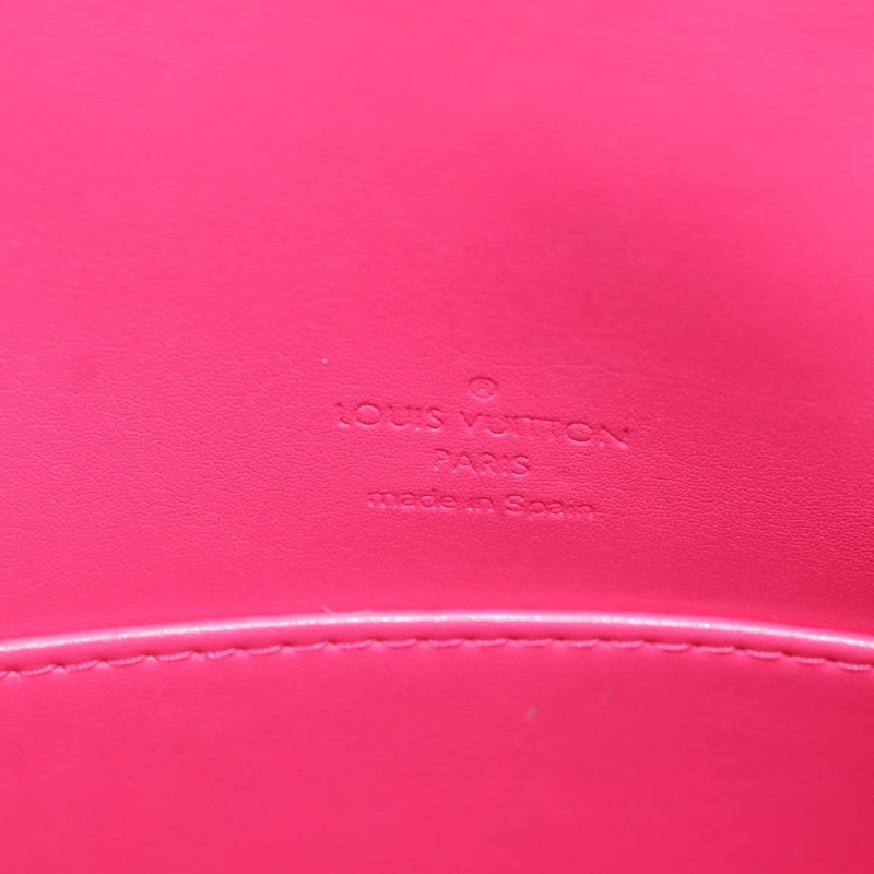 【日本直送】路易威登 Vernis Thompson Street 手袋 玫紅色 M91215 LV 正品 166943A-21