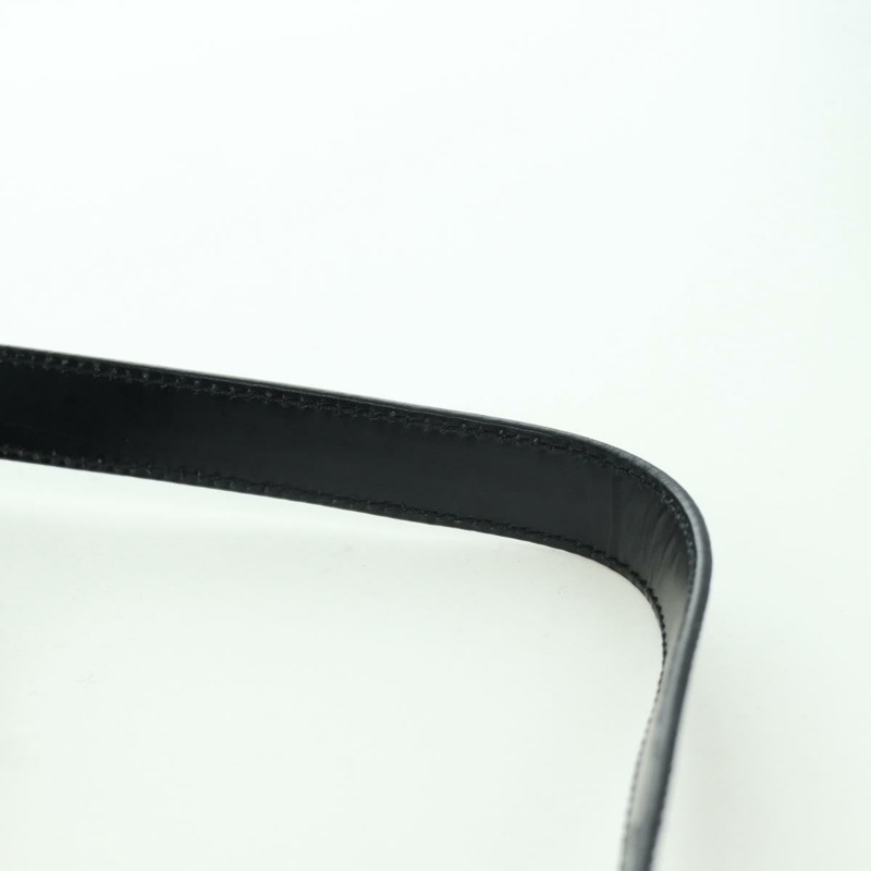 【日本直送】CELINE Circle Macadam帆布手提包 PVC 2way 黑色金色 Auth 171461V-14