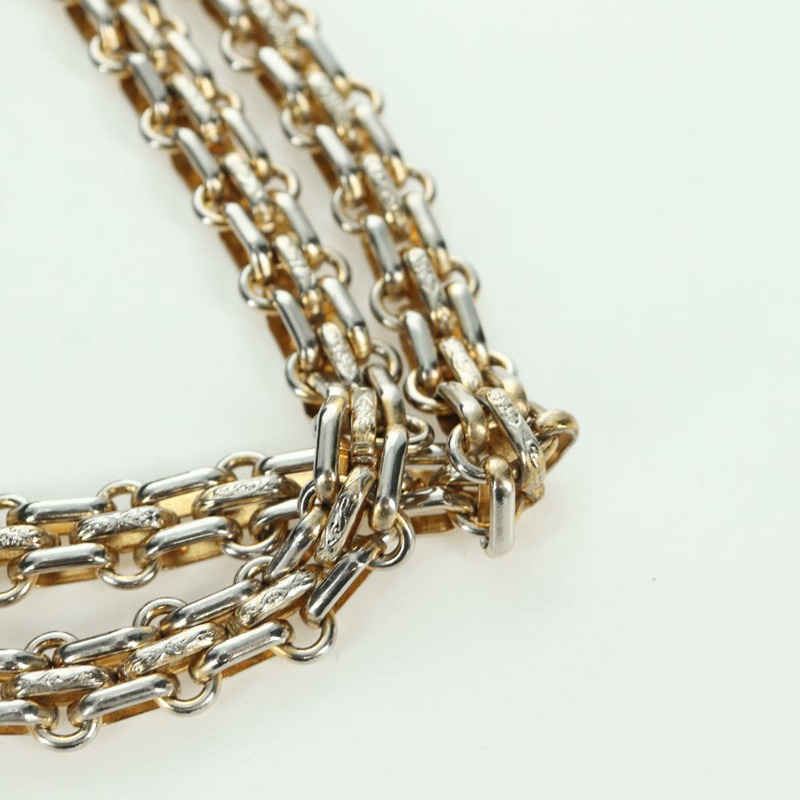 【日本直送】香奈兒 (CHANEL) Matelasse 鏈條肩背包，黑色金色 CC 標誌，貨號 168322V-7