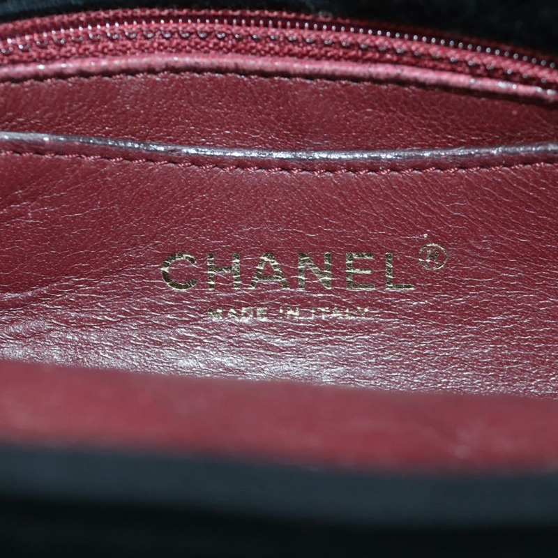 【日本直送】香奈兒 (CHANEL) Matelasse 鏈條肩背包，黑色金色 CC 標誌，貨號 168322V-9