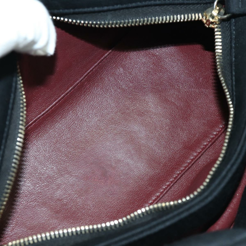 【日本直送】香奈兒 (CHANEL) Matelasse 鏈條肩背包，黑色金色 CC 標誌，貨號 168322V-10