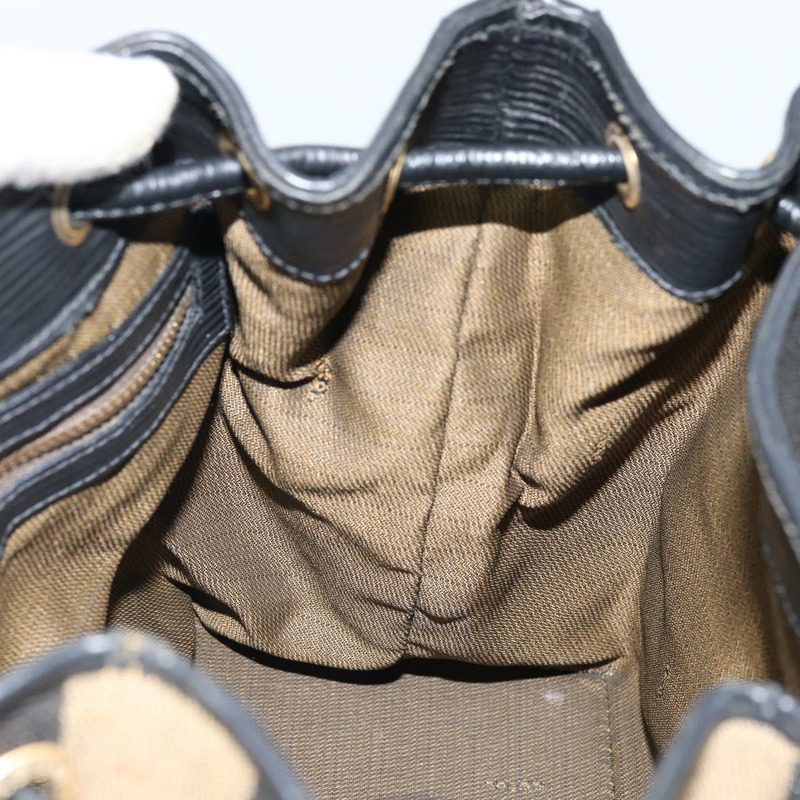 【日本直送】FENDI 胡桃色帆布手提包 PVC 兩用黑色棕色 正品 LNZ340-22