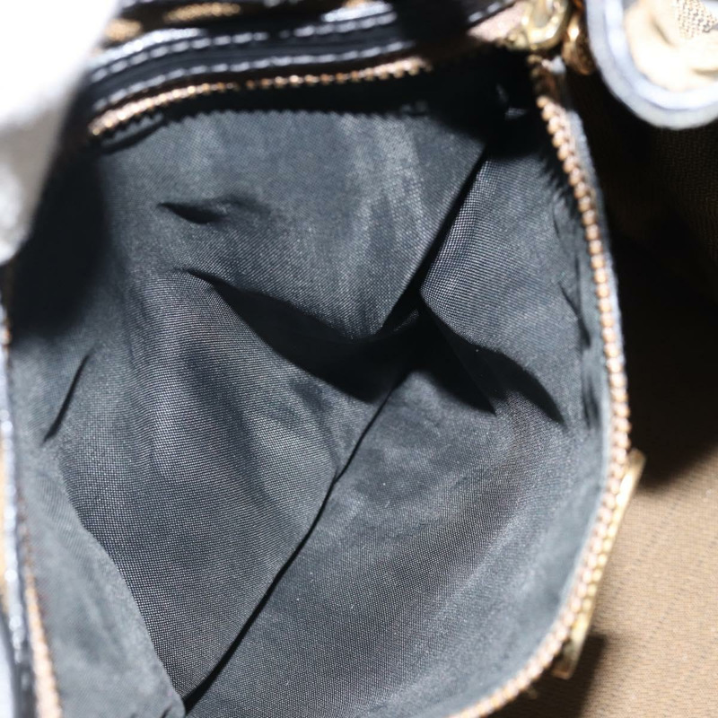 【日本直送】FENDI 胡桃色帆布手提包 PVC 兩用黑色棕色 正品 LNZ340-25