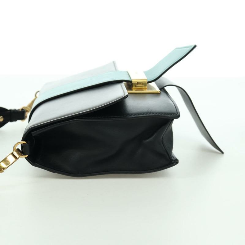 【日本直送】PRADA 灰色金色皮革肩背包，正品編號 173314V-2