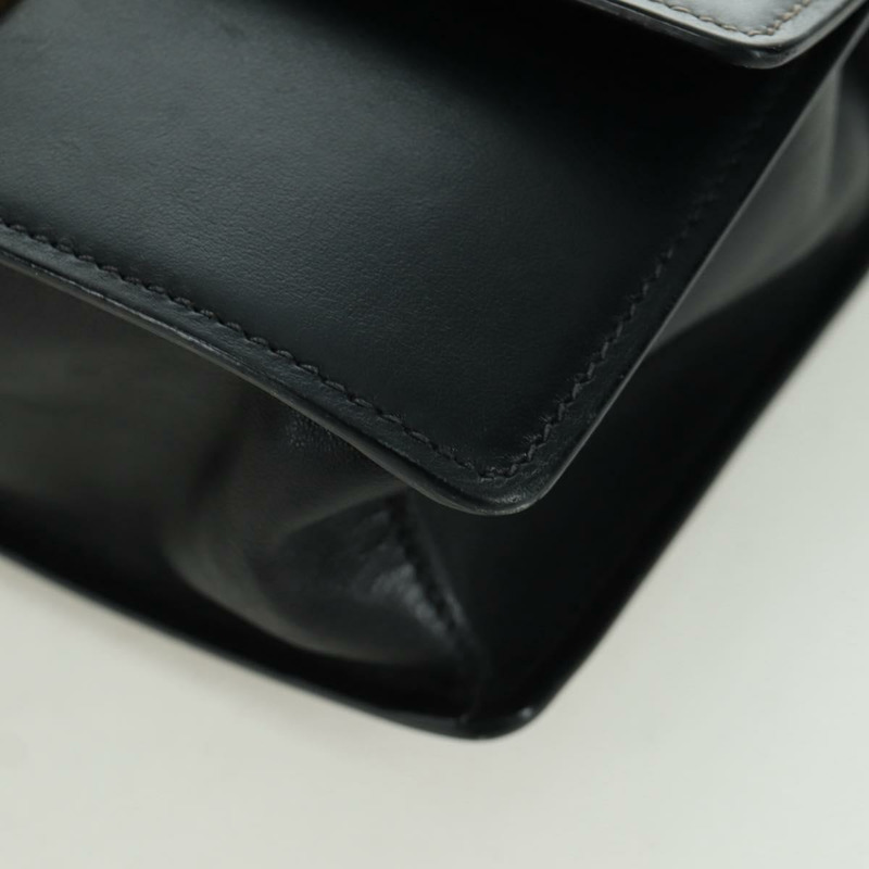 【日本直送】PRADA 灰色金色皮革肩背包，正品編號 173314V-15