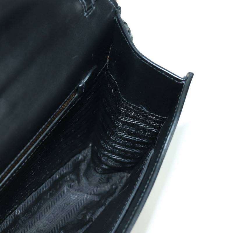 【日本直送】PRADA 灰色金色皮革肩背包，正品編號 173314V-22