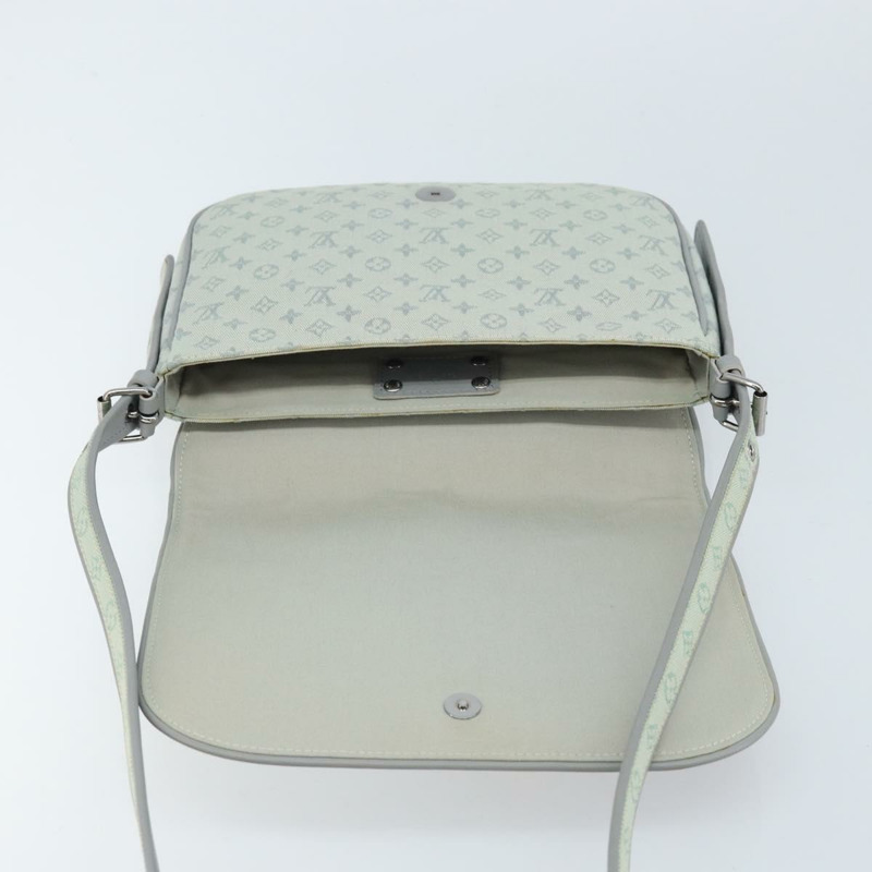 【日本直送】路易威登 Monogram Mini Musette Comte de Fe 手袋 灰色 M92279 LV Auth 166232V-9