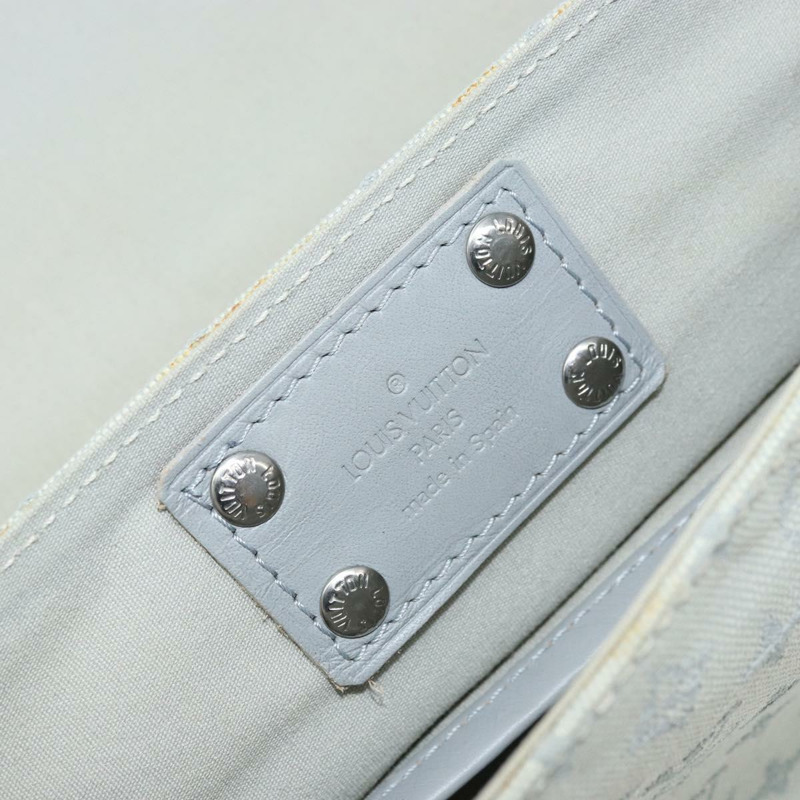 【日本直送】路易威登 Monogram Mini Musette Comte de Fe 手袋 灰色 M92279 LV Auth 166232V-16