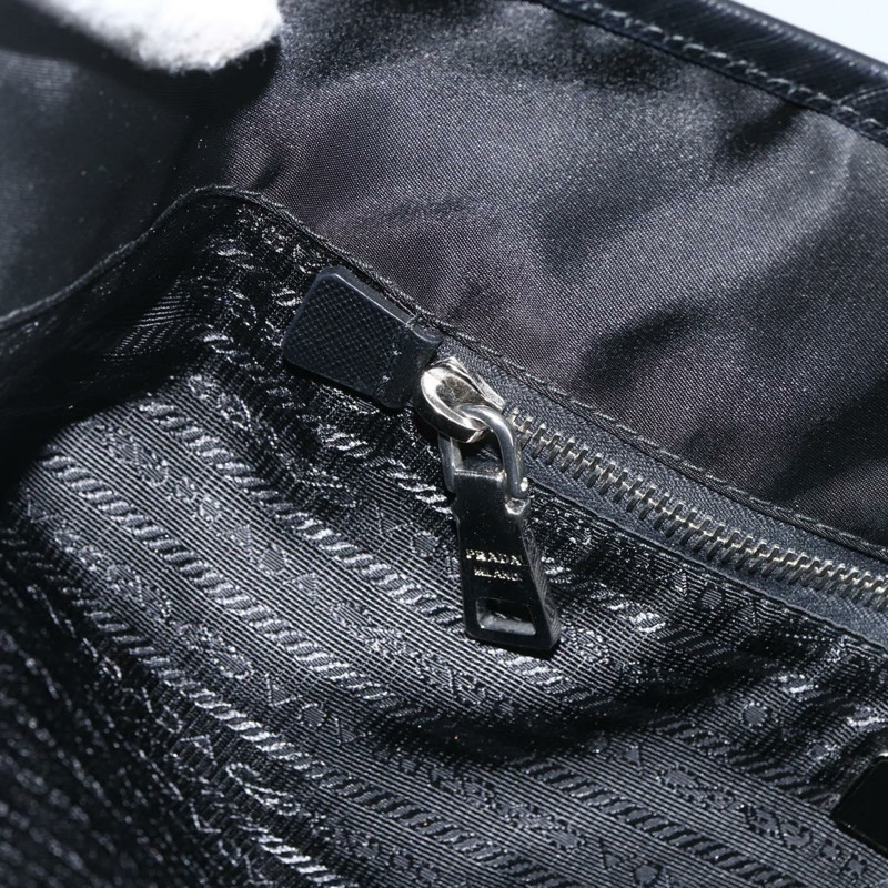 【日本直送】PRADA 尼龍托特包 黑色 銀色 正品 BA11146V-21