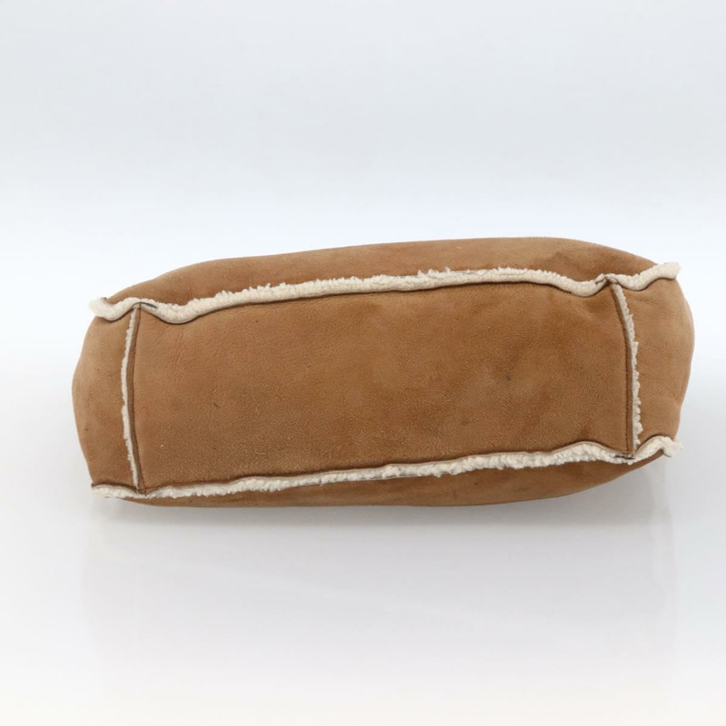 【日本直送】香奈兒鏈條手提包 Mouton 棕色金色 CC Auth bs33650-4