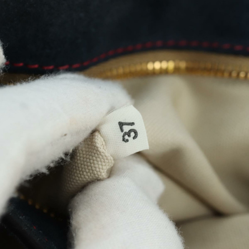 【日本直送】Miu Miu 單肩包 麂皮海軍藍金色 正品 ARZ130V-10