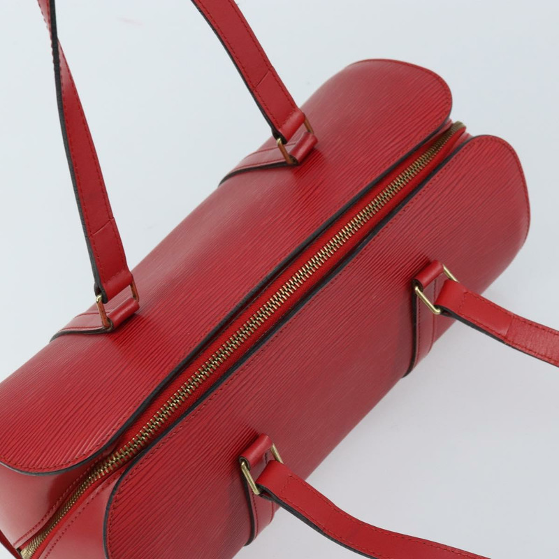 【日本直送】路易威登 Epi Soufflot 手提包紅色 M52227 LV 正品 ARZ150V-5