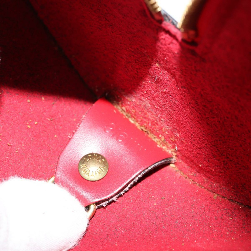 【日本直送】路易威登 Epi Soufflot 手提包紅色 M52227 LV 正品 ARZ150V-10