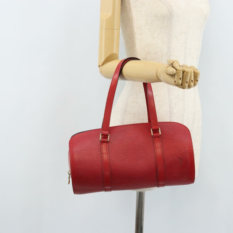 【日本直送】路易威登 Epi Soufflot 手提包紅色 M52227 LV 正品 ARZ150V-21