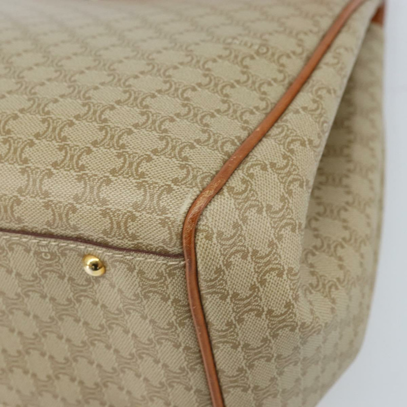 【日本直送】CELINE Macadam帆布托特包 PVC 米色 金色 正品 ARZ058V-7