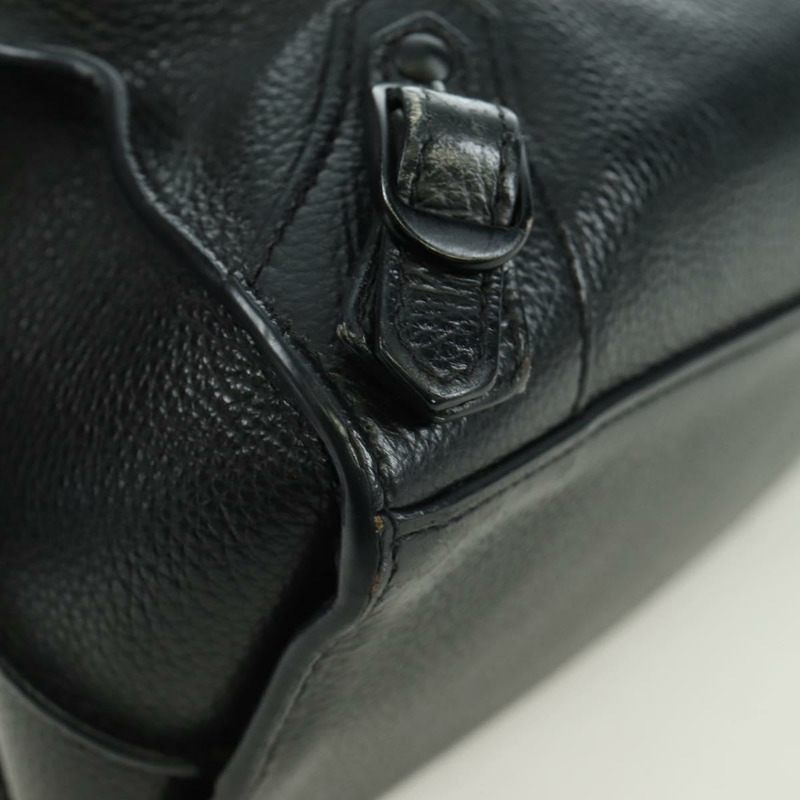 【日本直送】BALENCIAGA 經典款 City XS 手提包，皮革材質，黑色，兩用款，貨號 679231，正品 am10900V-15