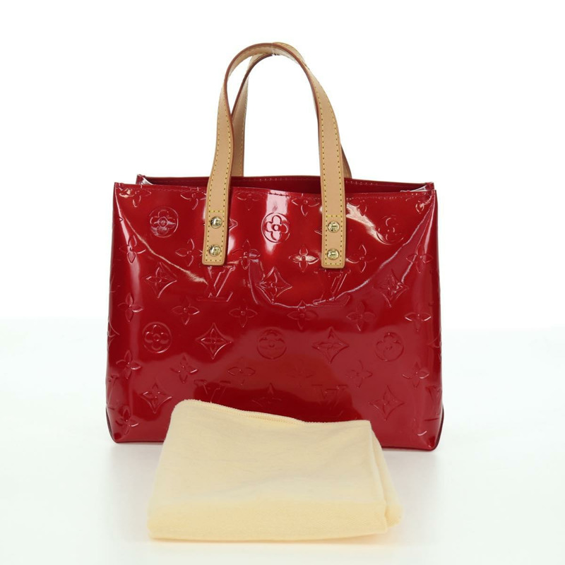 【日本直送】路易威登 Vernis Reade PM 手袋 Pomme D'amour M91990 LV 正品 am10892V-11