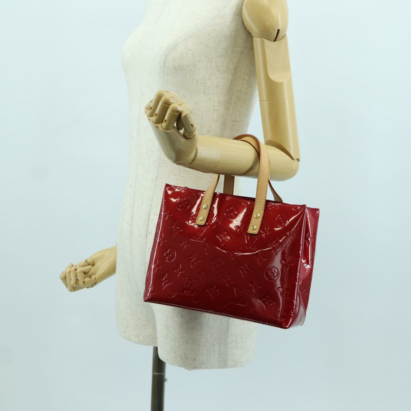 【日本直送】路易威登 Vernis Reade PM 手袋 Pomme D'amour M91990 LV 正品 am10892V-22