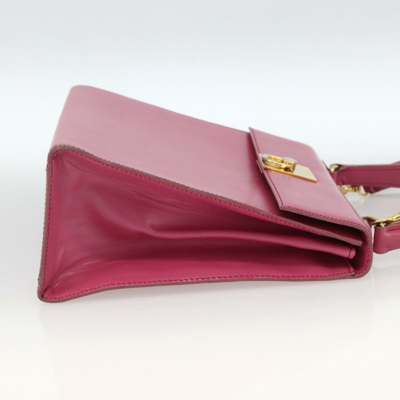 【日本直送】CELINE 手提包 皮革 兩用 粉金配色 正品 ARZ310V-3