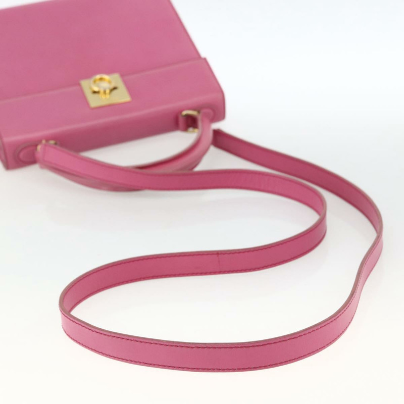 【日本直送】CELINE 手提包 皮革 兩用 粉金配色 正品 ARZ310V-7