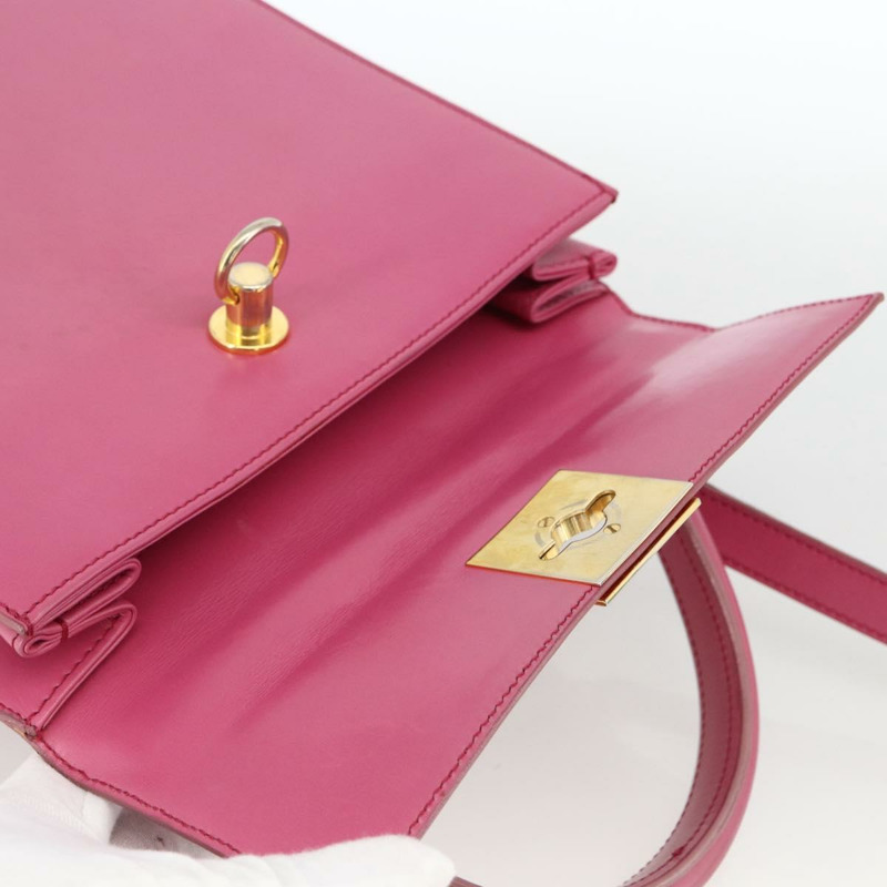 【日本直送】CELINE 手提包 皮革 兩用 粉金配色 正品 ARZ310V-9