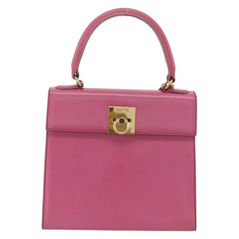 【日本直送】CELINE 手提包 皮革 兩用 粉金配色 正品 ARZ310V-12