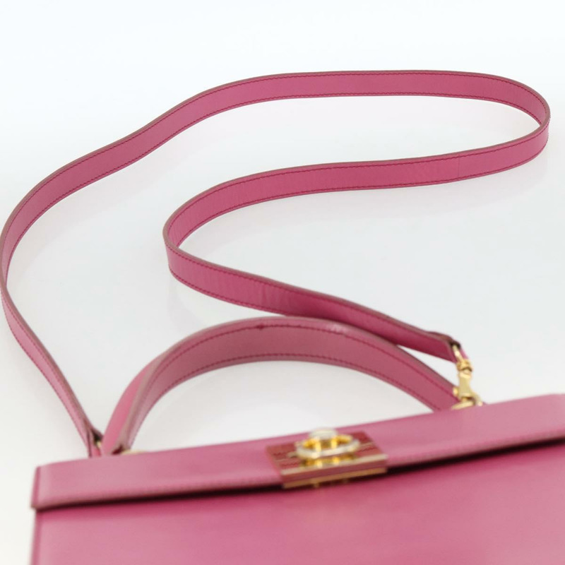 【日本直送】CELINE 手提包 皮革 兩用 粉金配色 正品 ARZ310V-14