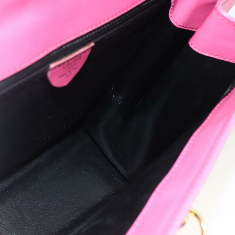 【日本直送】CELINE 手提包 皮革 兩用 粉金配色 正品 ARZ310V-18
