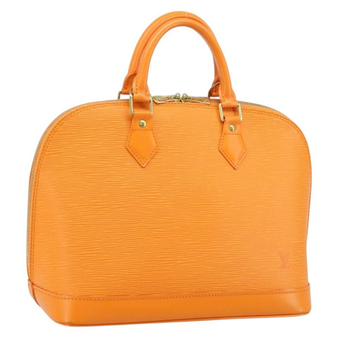 路易威登 Epi Alma 手提包 橙色 M5214H LV 正品 173340V