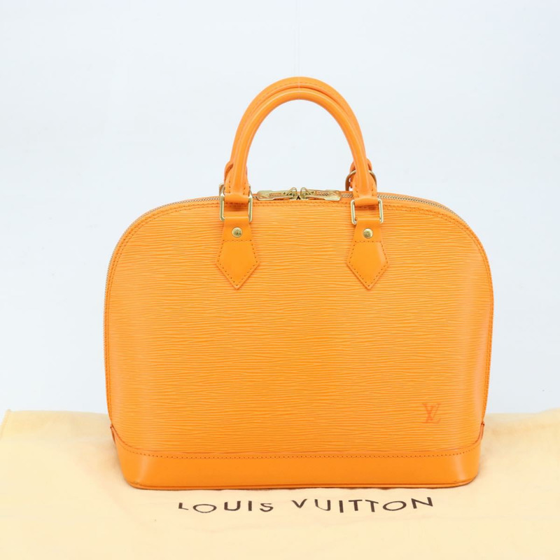 【日本直送】路易威登 Epi Alma 手提包 橙色 M5214H LV 正品 173340V-11