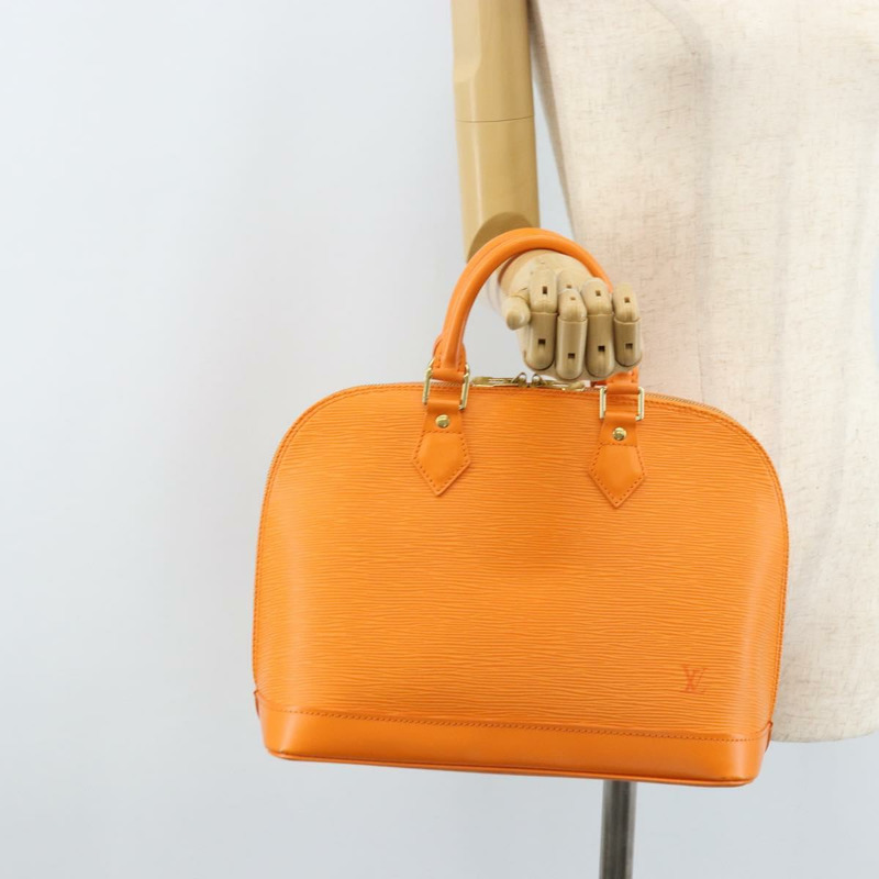 【日本直送】路易威登 Epi Alma 手提包 橙色 M5214H LV 正品 173340V-22