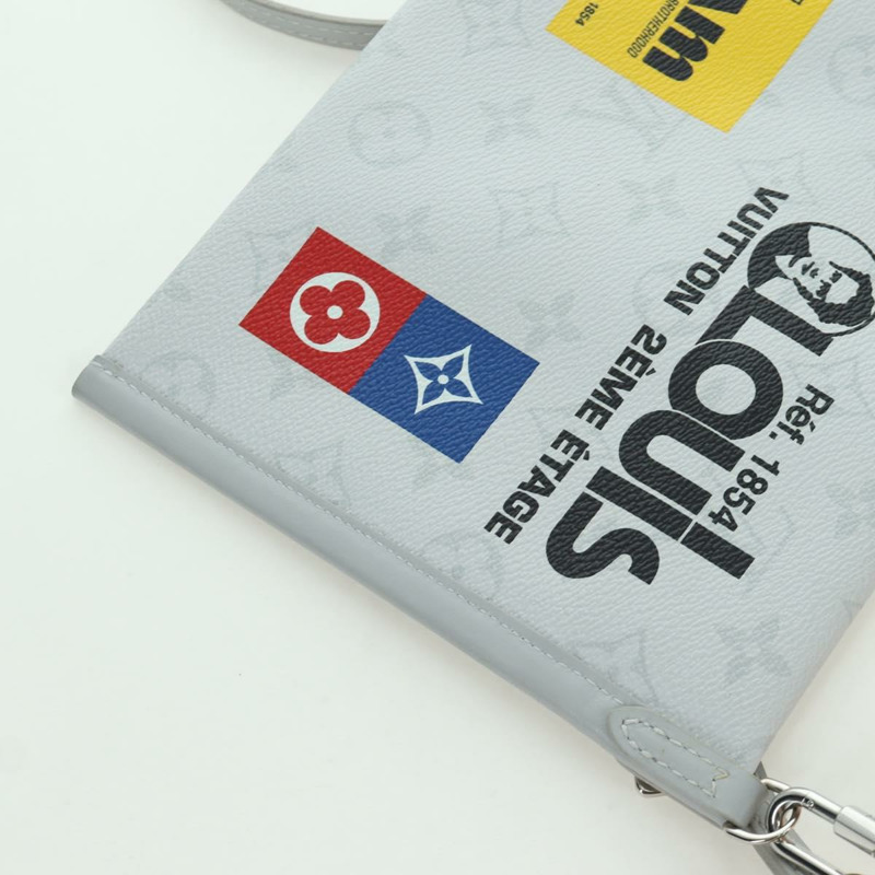 【日本直送】路易威登 Monogram 平底斜背包 黃色 M44640 正品 173381SAM-18