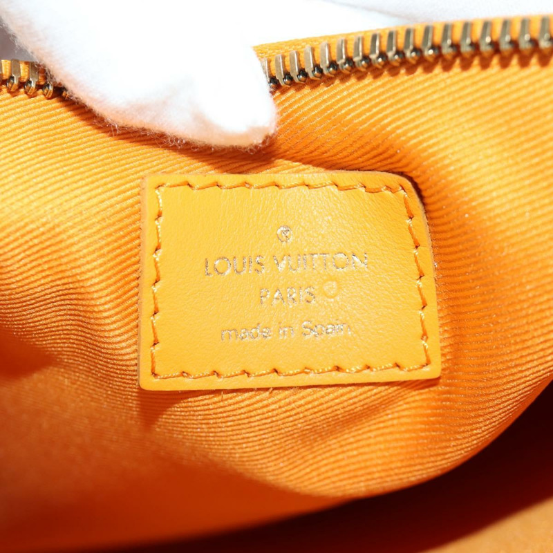 【日本直送】路易威登 Monogram 平底斜背包 黃色 M44640 正品 173381SAM-26