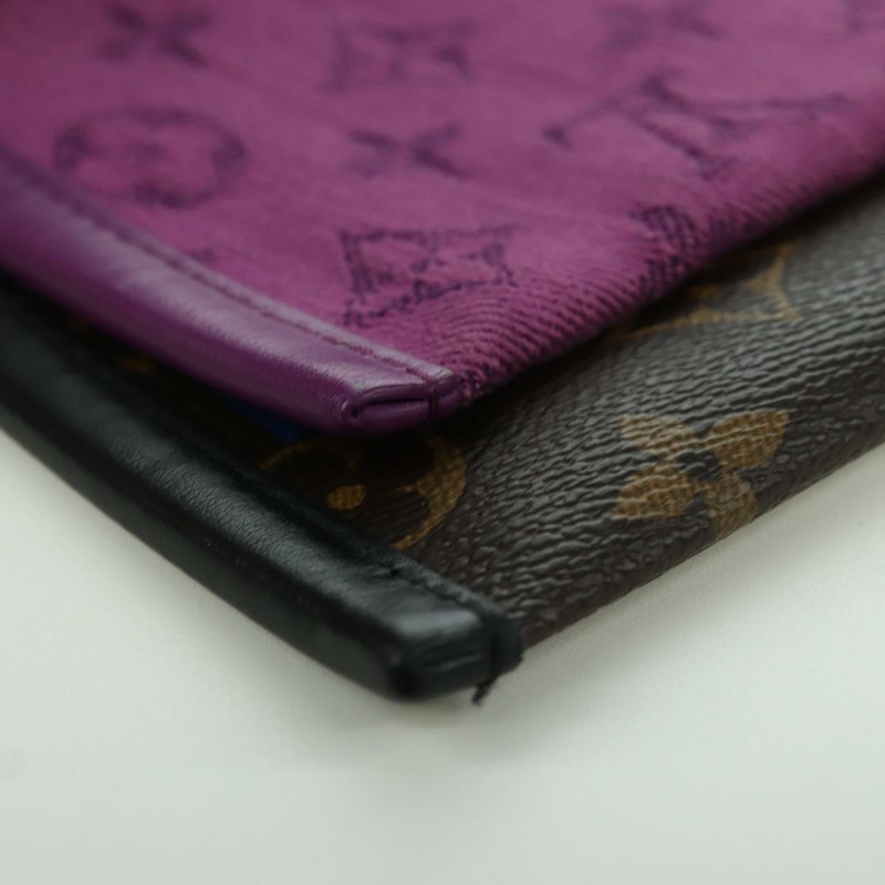 【日本直送】路易威登 Monogram 平底斜背包 紫色 M44641 正品 173382SAM-15