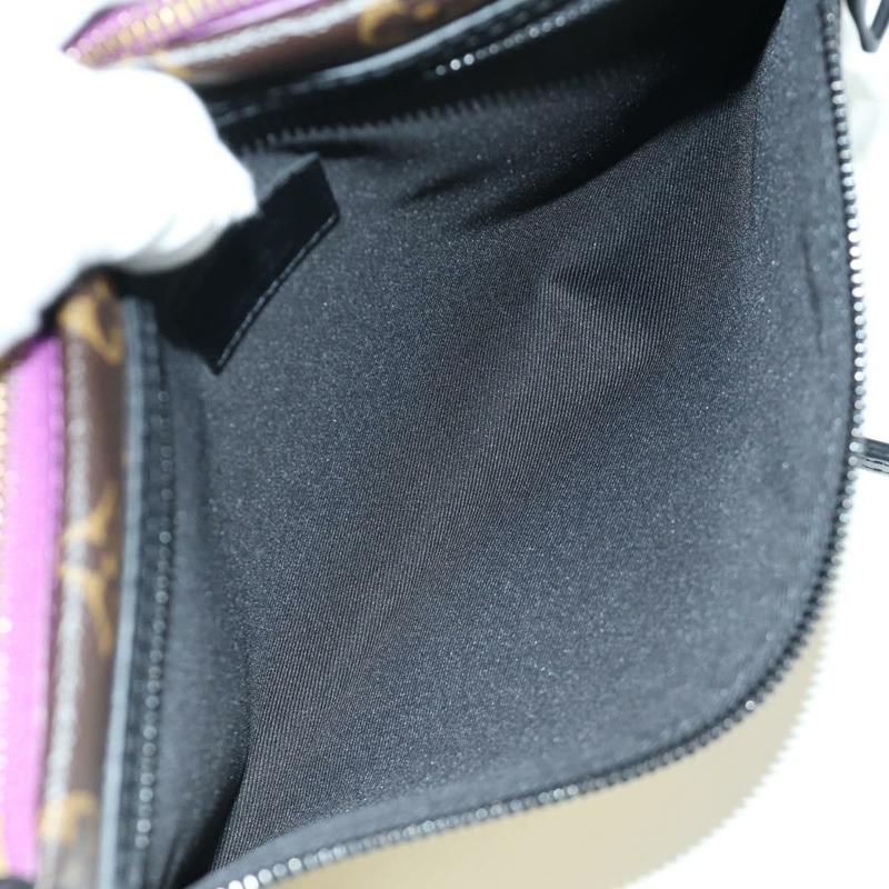 【日本直送】路易威登 Monogram 平底斜背包 紫色 M44641 正品 173382SAM-25