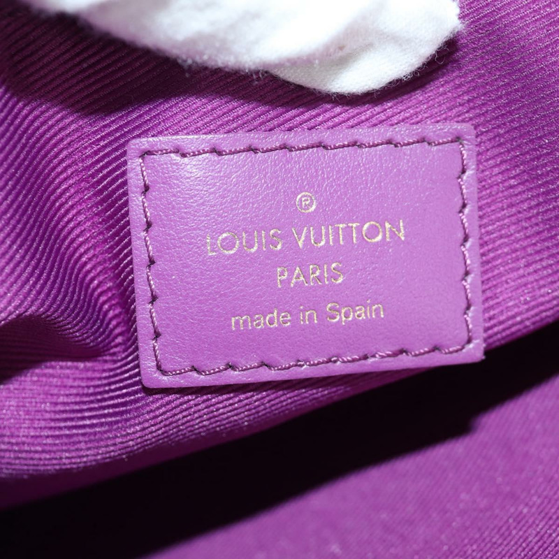 【日本直送】路易威登 Monogram 平底斜背包 紫色 M44641 正品 173382SAM-26