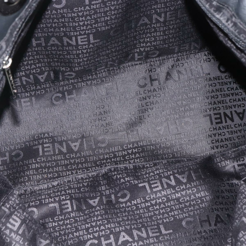 【日本直送】香奈兒山茶花托特包，羊皮材質，黑色銀色雙C標誌，正品 ARZ388A-10