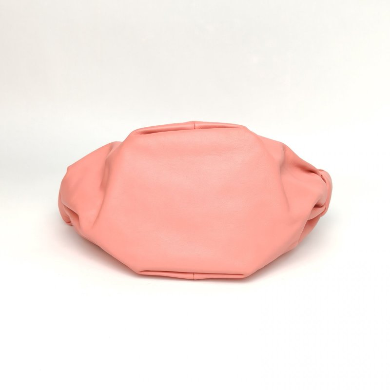 BOTTEGA VENETA DoubleKnot手提包23珊瑚粉牛皮肩背包-4