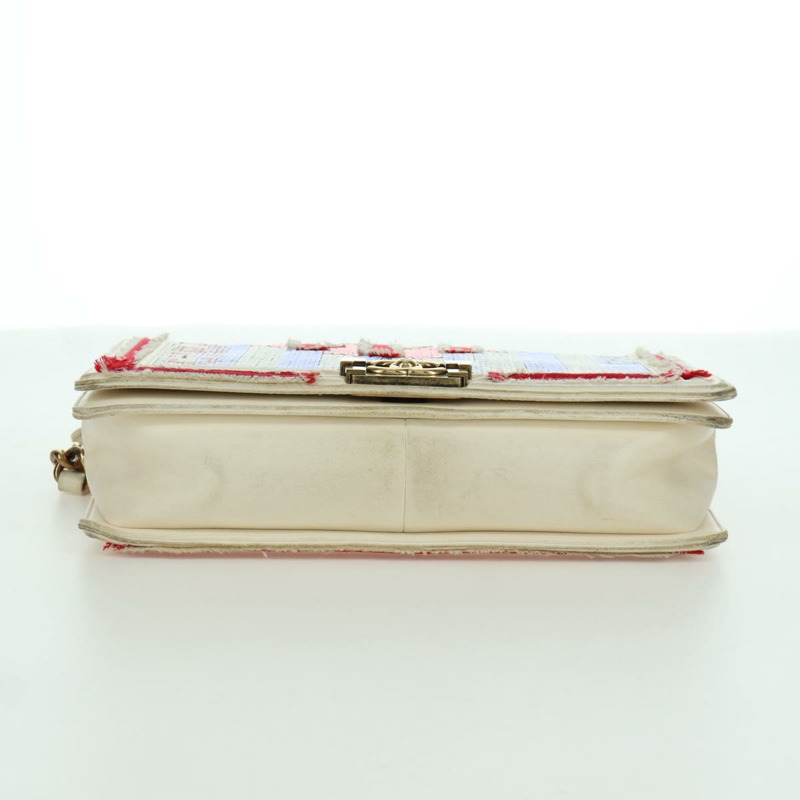 【日本直送】香奈兒 Boy Chanel 28 古巴鏈條亮片包，金色雙C標誌皮革款，正品編號 173370SAM-4